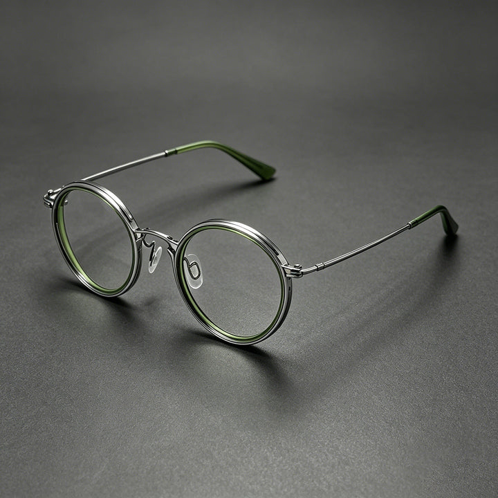 Fashionable Round Frame Glasses Kalsten