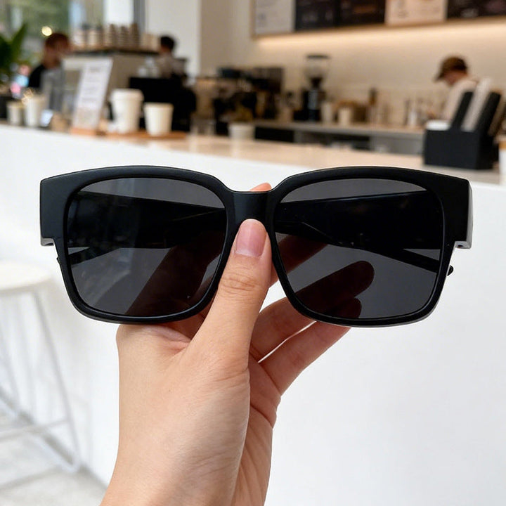 Bold Geometric Frame Sunglasses Kalsten