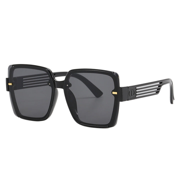 Women's square sunglasses with trendy geometric design Kalsten