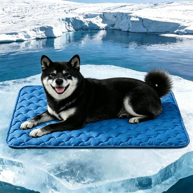 Unisex nan cooling quilted dog mat with non-slip bottom Kalsten