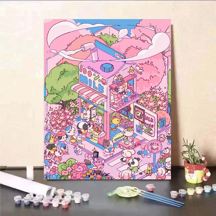 Scenic Landscape Paint by Numbers Kit Kalsten