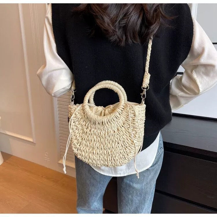 Hand-knotted basket bag Kalsten