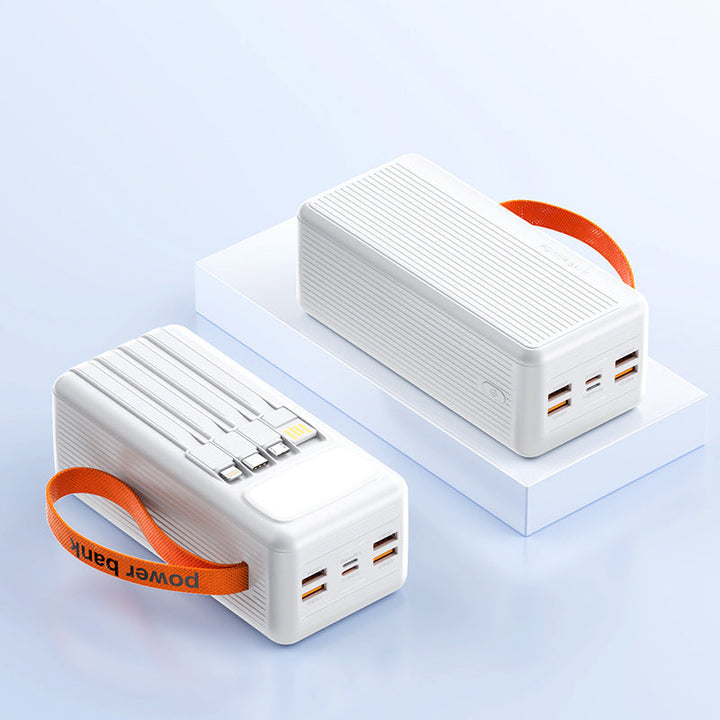 Multifunctional Solar Power Bank with Integrated USB Cable Kalsten