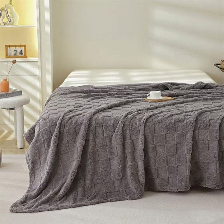 Women Soft and Breathable Plaid Blanket Kalsten