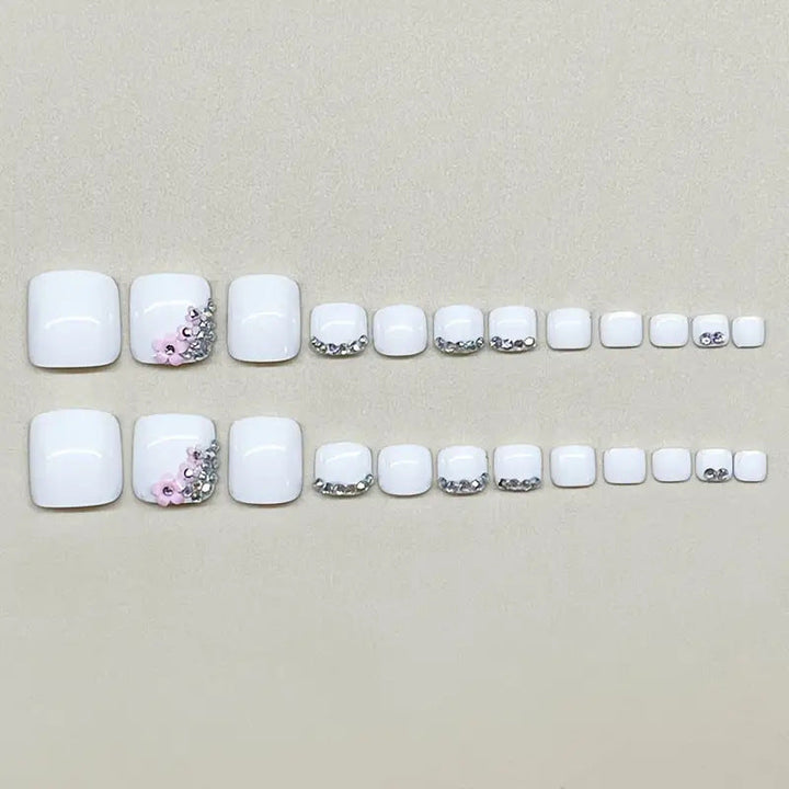 Decorative Rhinestone Pedicure Kalsten