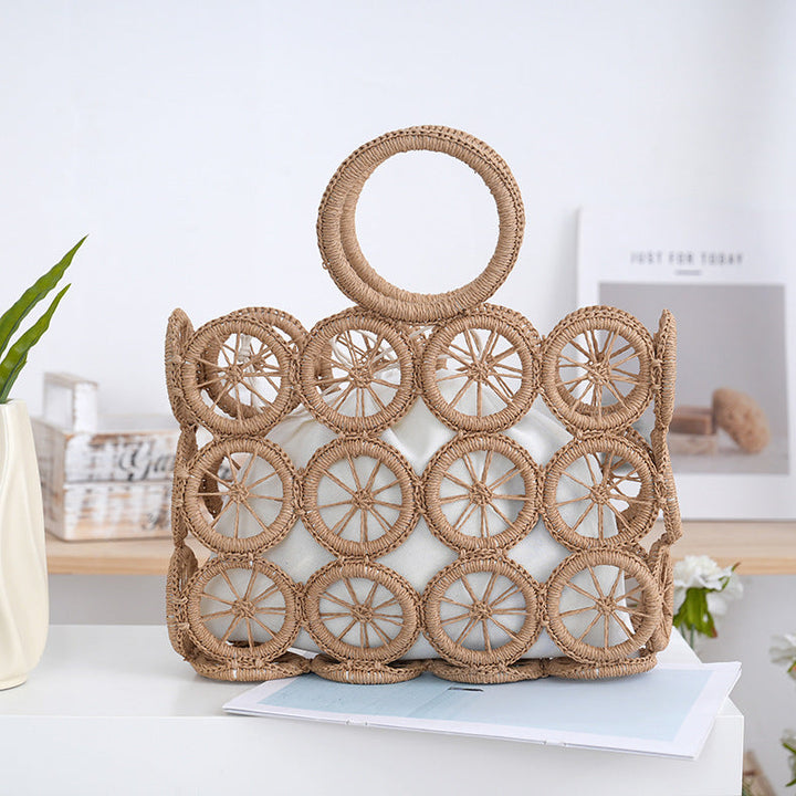 Handbag with elaborate circular details Kalsten