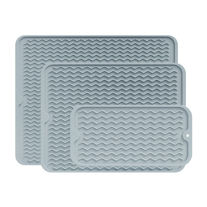 Versatile Non-Slip Multi-Size Kitchen Drying Mat Set Kalsten