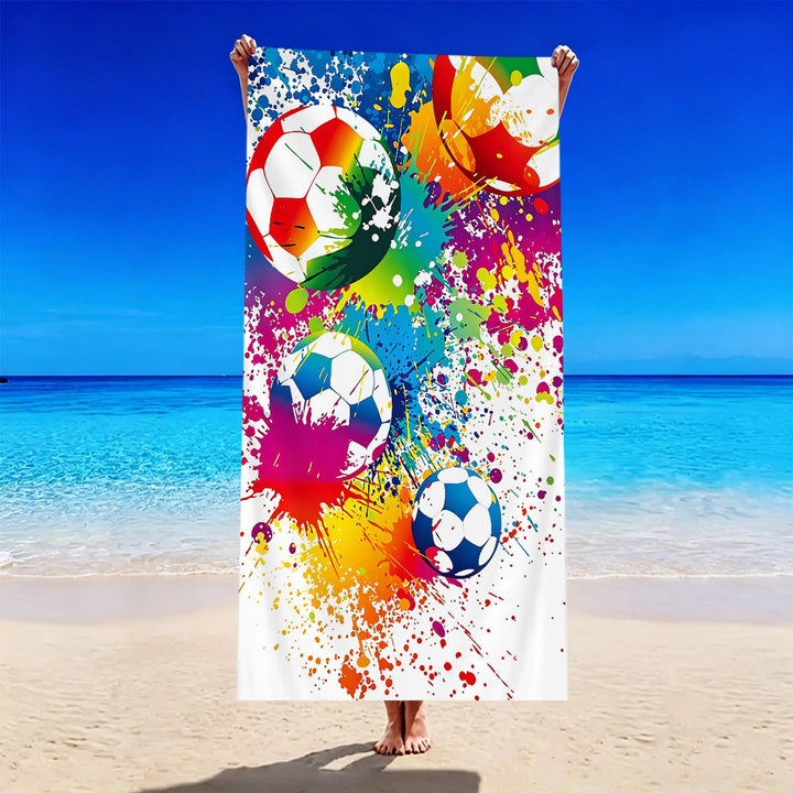 Football-themed beach towel Kalsten