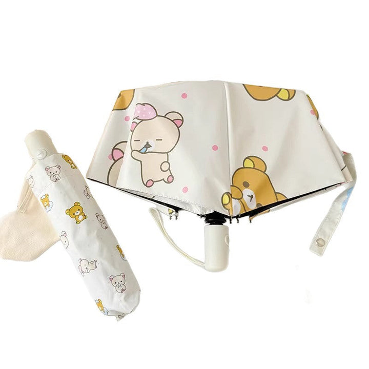 Women's Foldable Umbrella with Cute Animal Design Kalsten