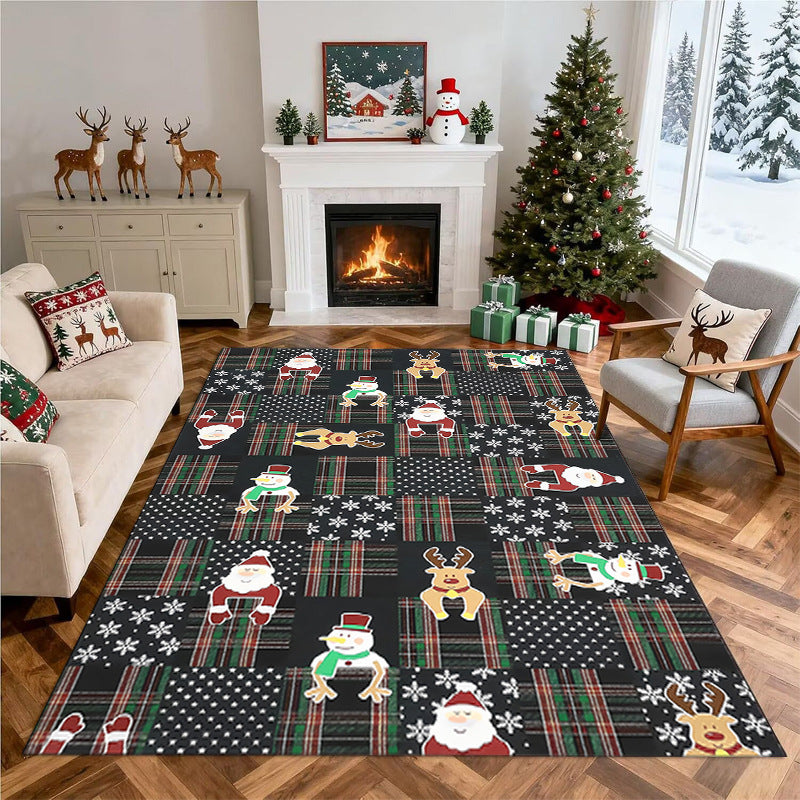 Christmas-Themed Decorative Area Rug Acalora