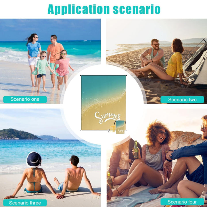 Ladies multifunctional beach blanket Kalsten