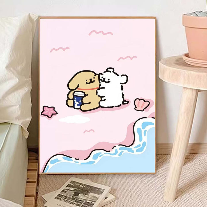 Cute Animal-Themed Illustrative Wall Art Kalsten