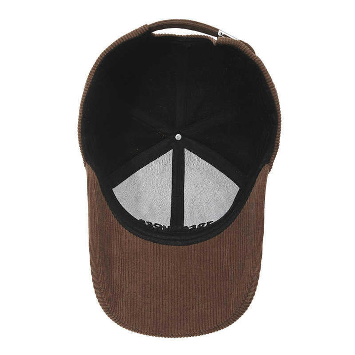 Women's Corduroy Embroidered Baseball Cap Kalsten