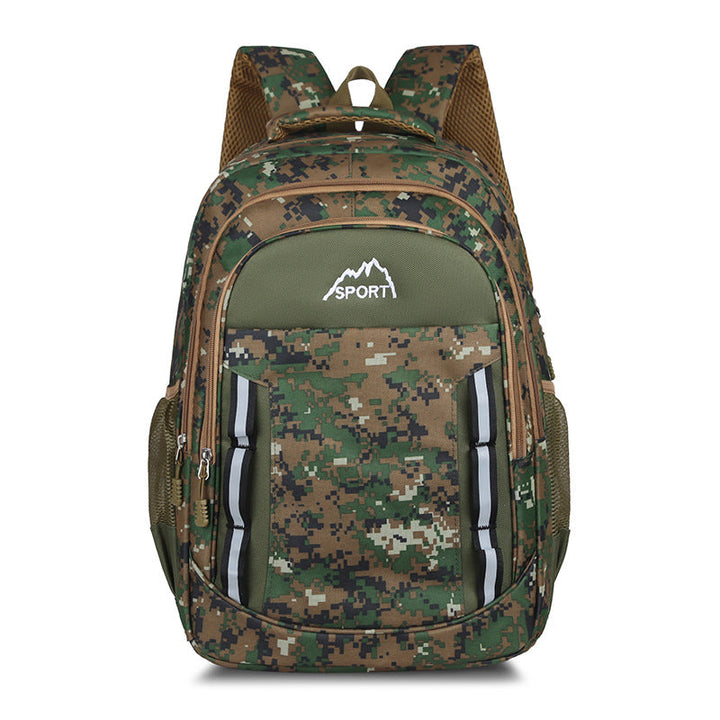 Spacious Digital Camo Backpack