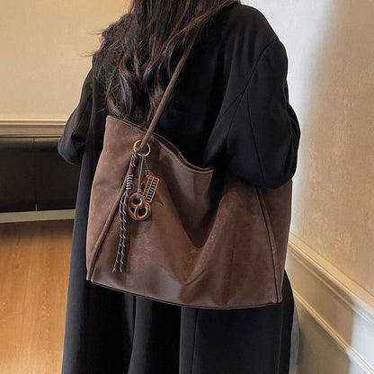 Versatile Textured Shoulder Tote Acalora