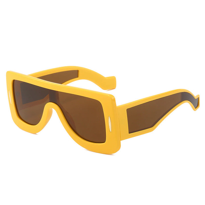 Ladies futuristic oversized sunglasses Kalsten