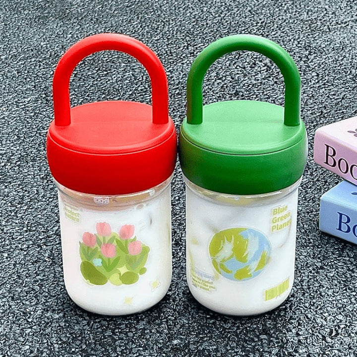 Ladies eco-friendly water bottle with practical carrying handle Kalsten