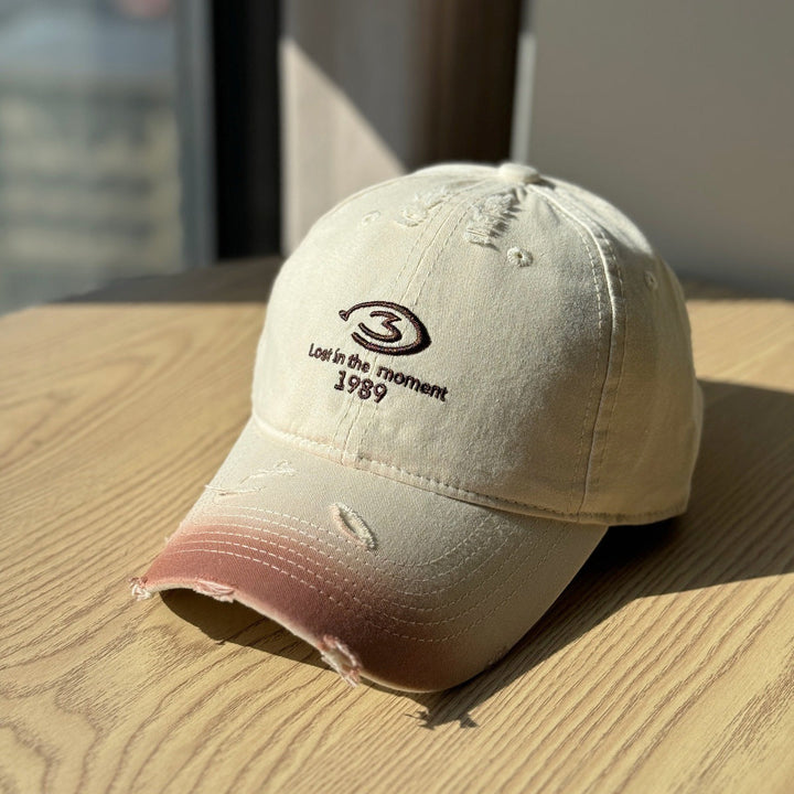 Men's Distressed Baseball Cap Kalsten