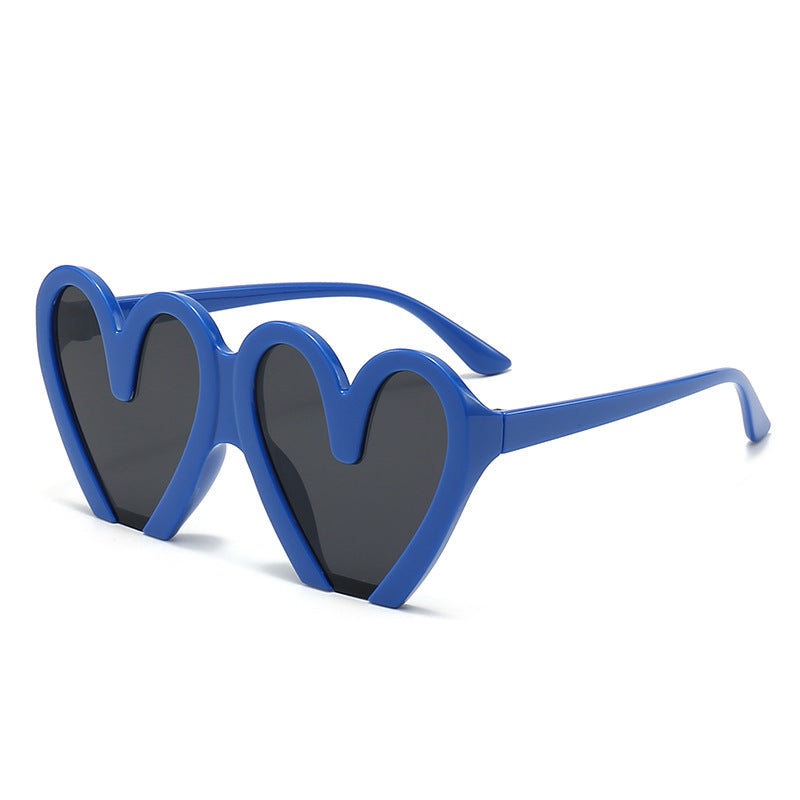 Women's fashionable sunglasses in unique heart design Kalsten