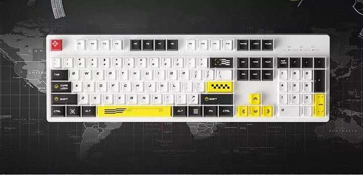 Ocean-Themed Mechanical Keyboard Kalsten