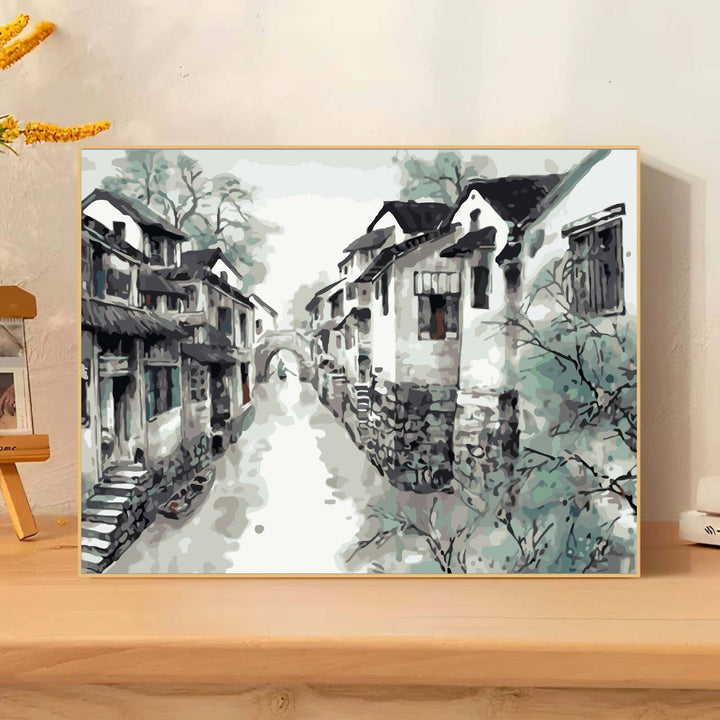 Scenic Landscape Art Canvas Print Kalsten