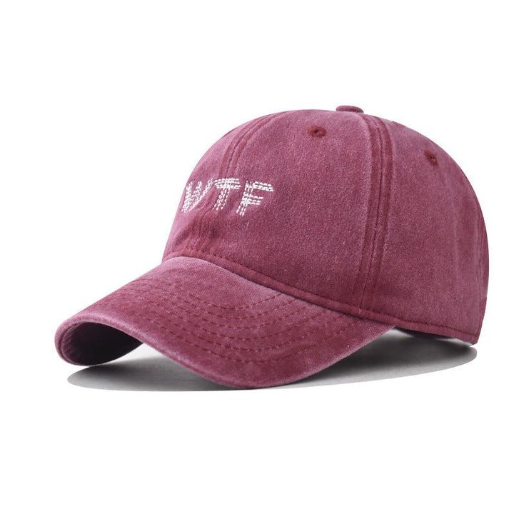 Women's Casual Distressed Denim Baseball Cap Kalsten