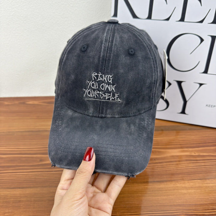 Women's Distressed Motivational Baseball Cap Kalsten