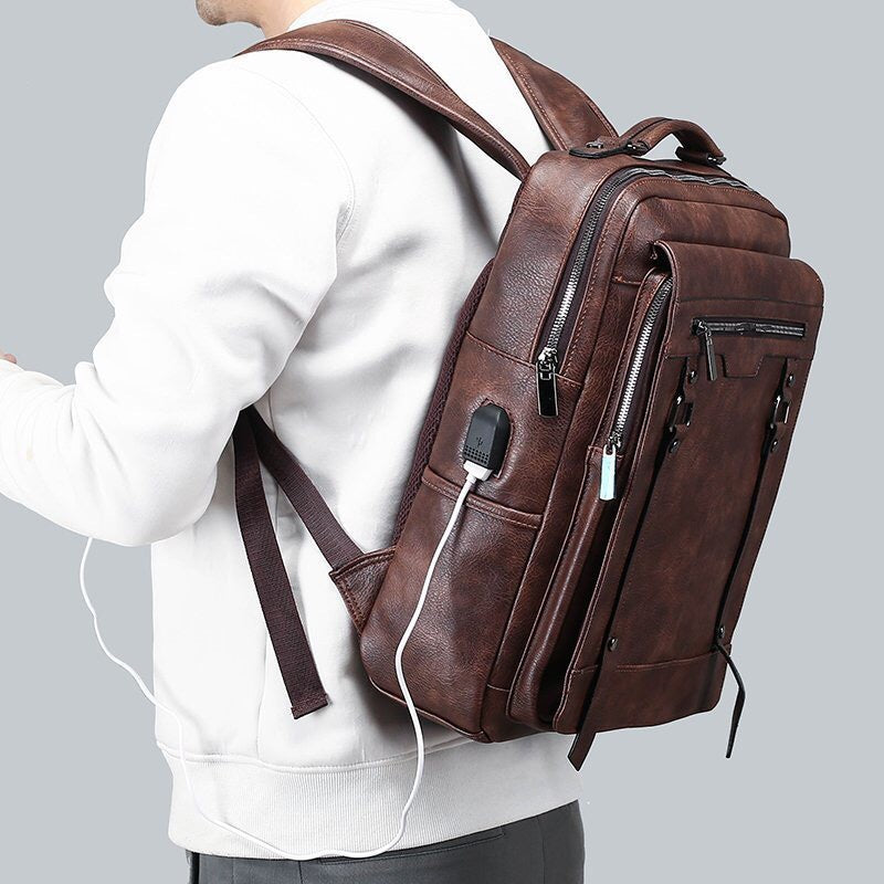 Elegant Laptop Backpack with Versatile Storage Spaces Kalsten