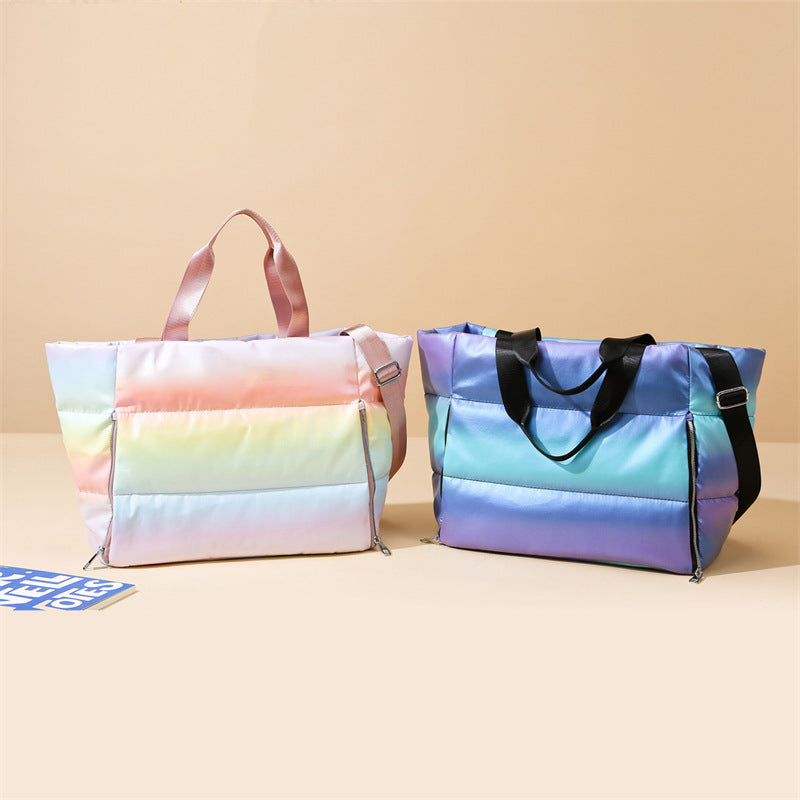 Multifunctional Shopper Bag With Innovative Compartment Design Kalsten