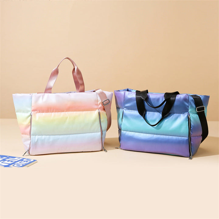 Multifunctional Shopper Bag With Innovative Compartment Design Kalsten