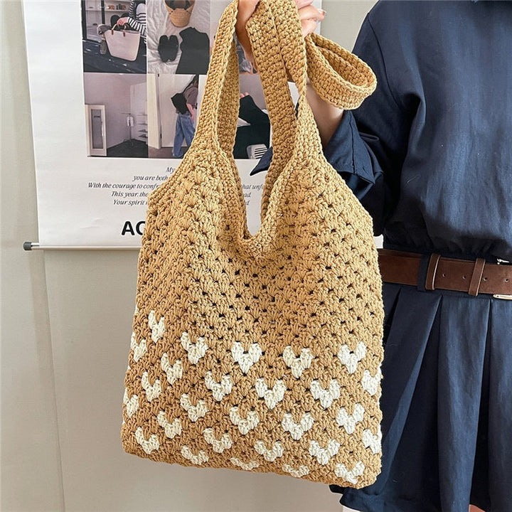 Sustainable and Handmade Macrame Shoulder Bag Kalsten