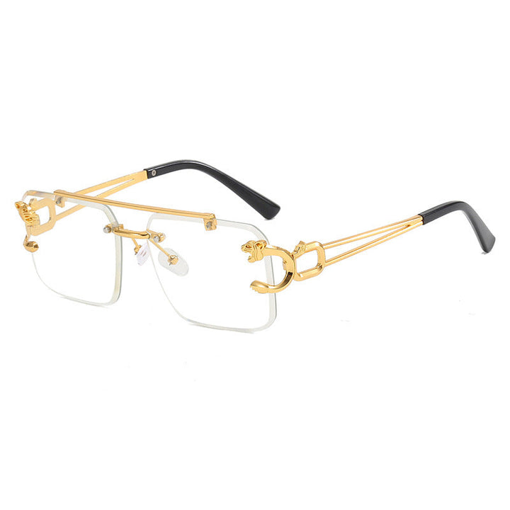 Women's square sunglasses with elegant decorative details Kalsten