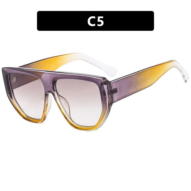 Women's fashionable oversized sunglasses with innovative Kalsten frame