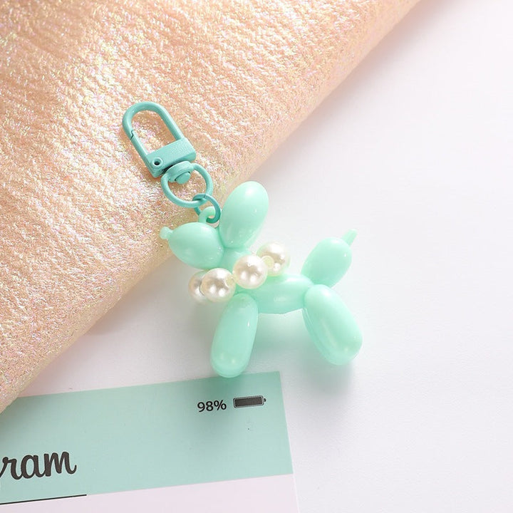 Playful keychain with balloon dog and beads Kalsten