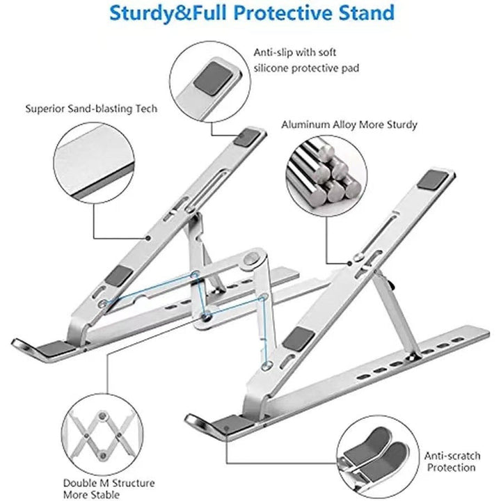 Height adjustable laptop stand Kalsten