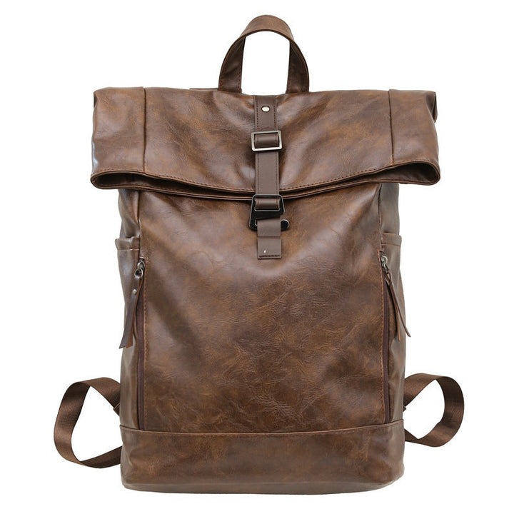Casual Leather Backpack Kalsten