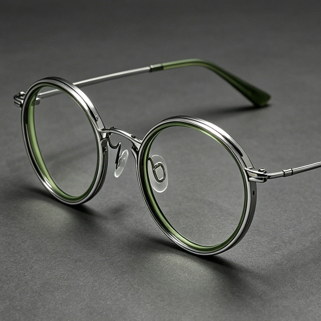 Fashionable Round Frame Glasses Kalsten