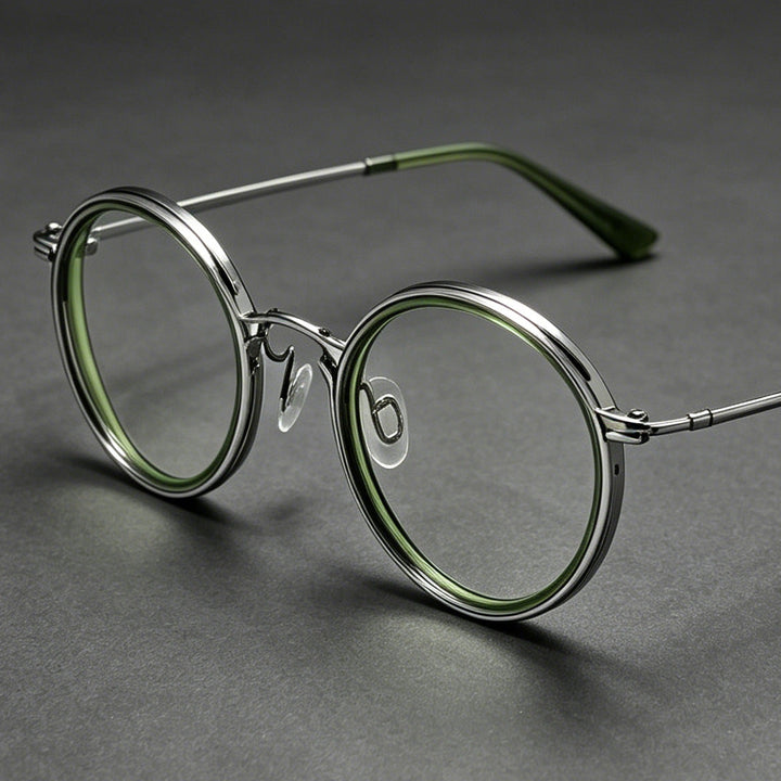 Fashionable Round Frame Glasses Kalsten