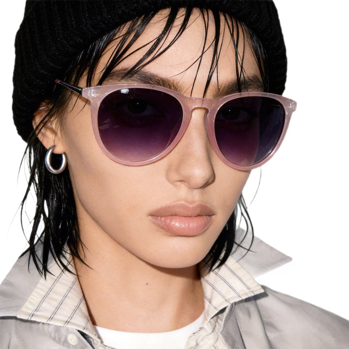 Women's fashionable cat-eye sunglasses with high-quality plastic frame and polarized lenses Kalsten