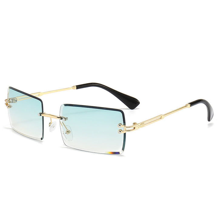 Women's fashionable rectangular sunglasses with gradient lenses Kalsten