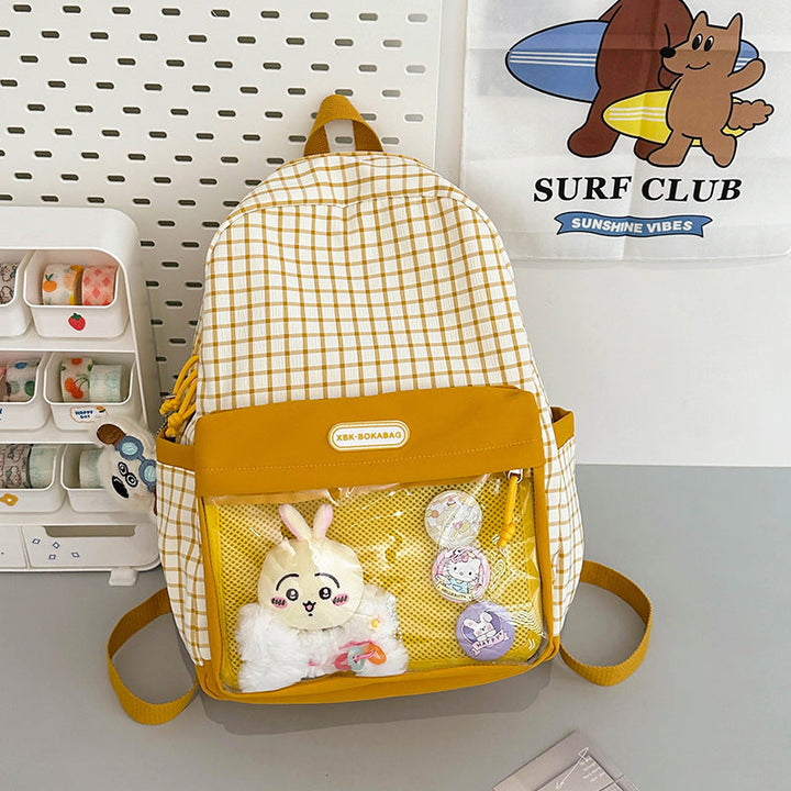 Playful Patterned School Backpack Kalsten