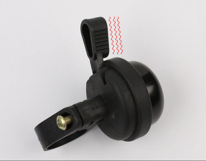 vintage pull style bicycle bell with universal handlebar clamp and tactile lever Kalsten