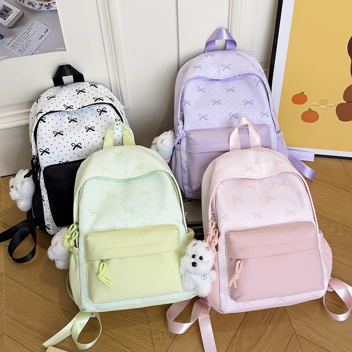 Whimsical Pattern Casual School Backpack Kalsten