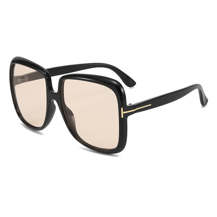 Women elegant oversized sunglasses with delicate frame Kalsten