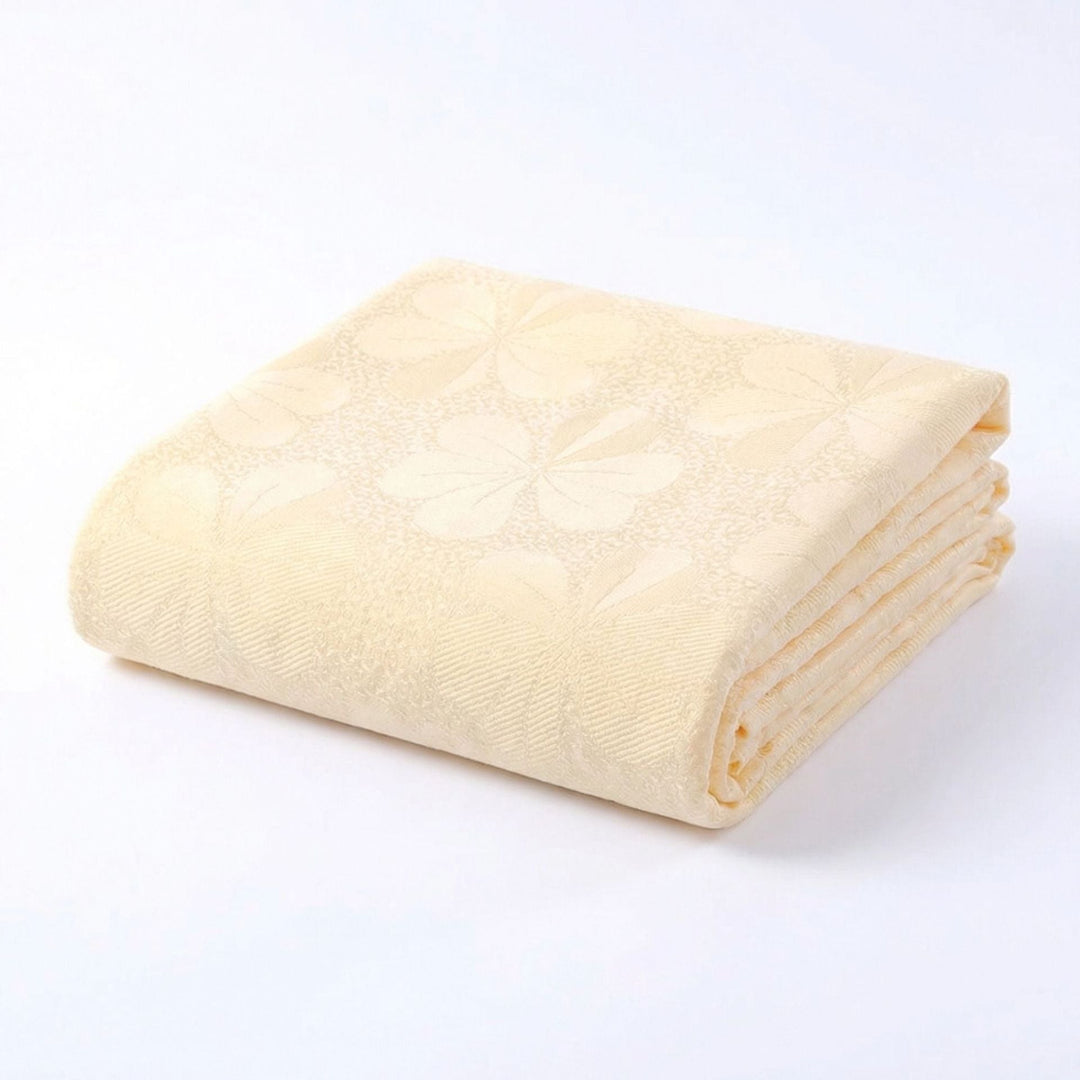 Ladies high-quality Jacquard blanket Bowlift