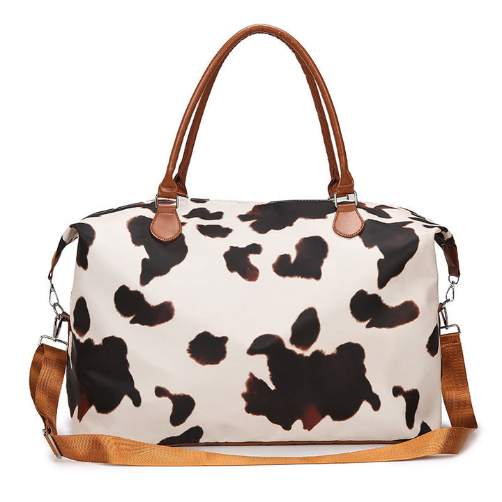 Floral Print Travel Duffle Bag