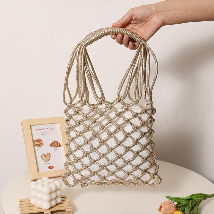Elegant mesh tote bag with sturdy handles Kalsten