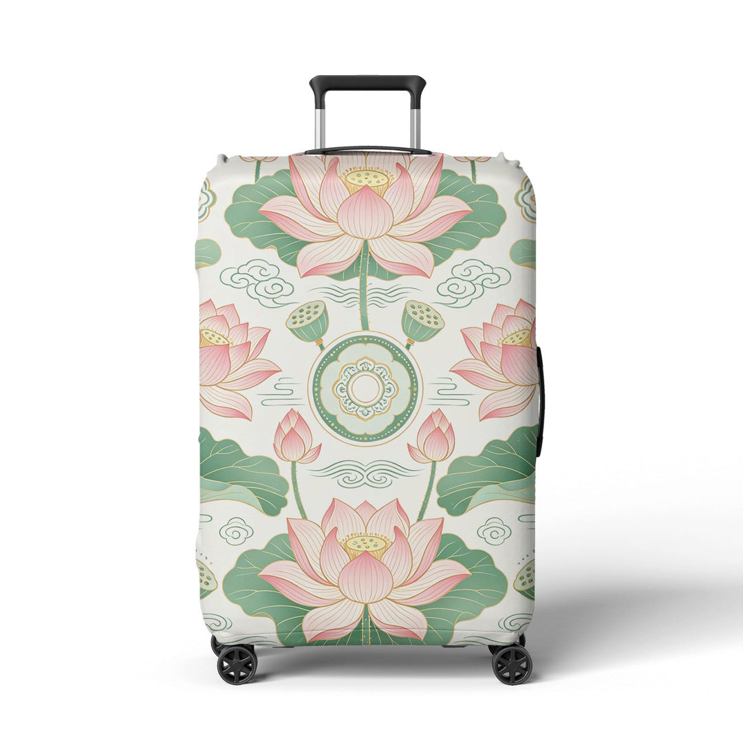 Women Hard Shell Suitcase in Elegant Bamboo Design Kalsten