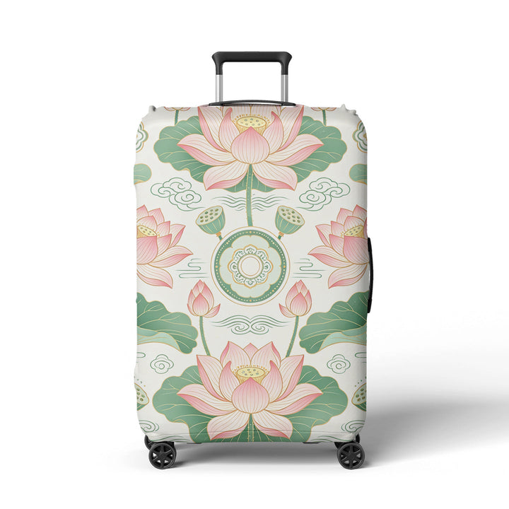 Women Hard Shell Suitcase in Elegant Bamboo Design Kalsten