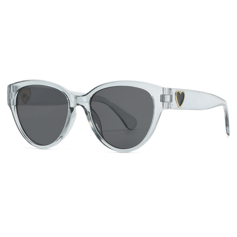 Women's Cat-Eye Sunglasses with Luxurious Leopard Print and Charming Details Kalsten
